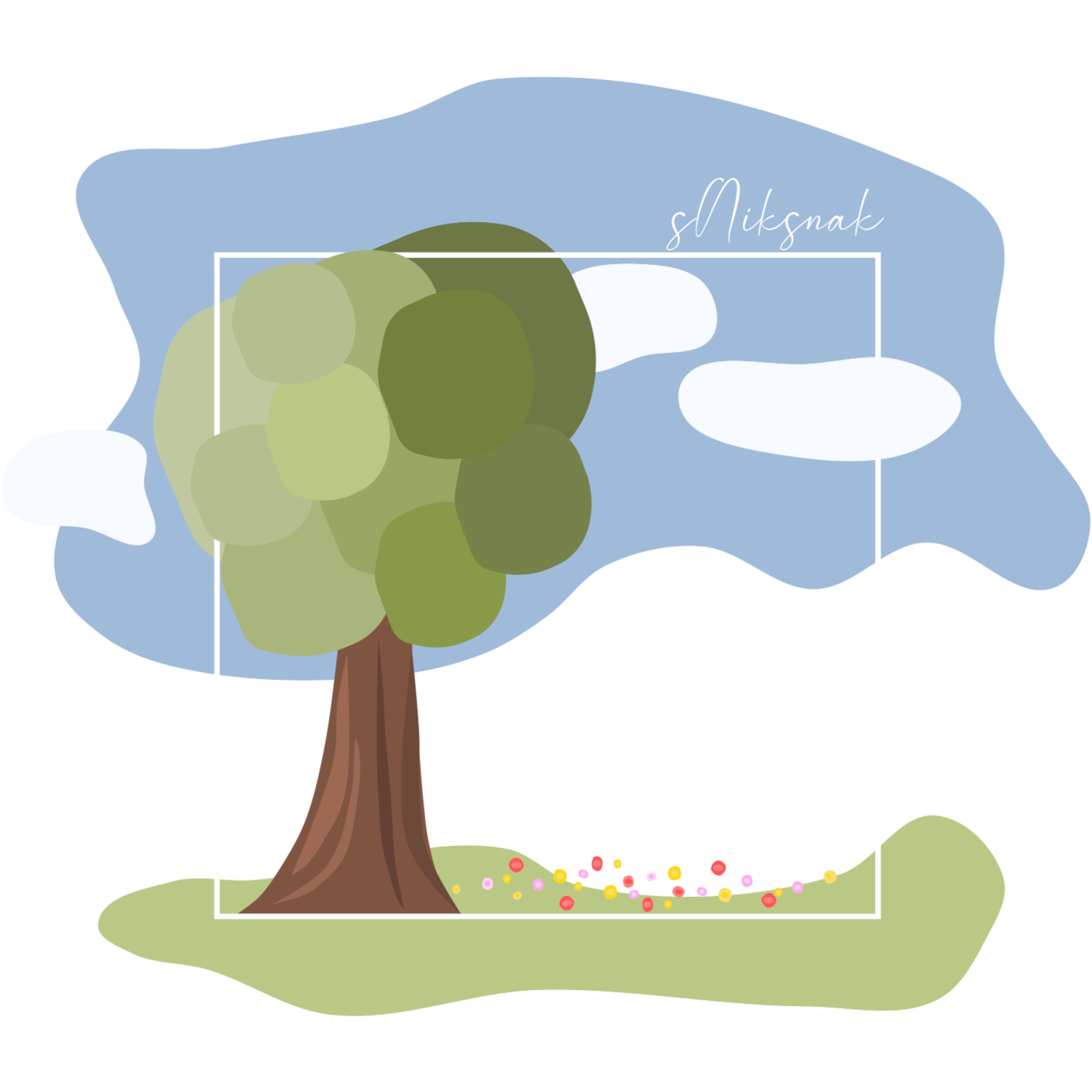 sNiksnak tree Hinten
